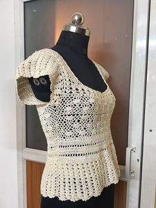 Beautiful Crochet Knit Top