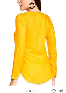 Aeropostale Bright Yellow Top