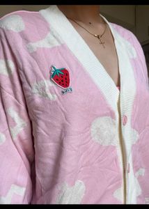 Strawberry Cloud Cardigan