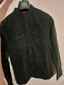 Grey Denim jacket.