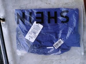 Blue Slit Flare Pants(Free Delivery)