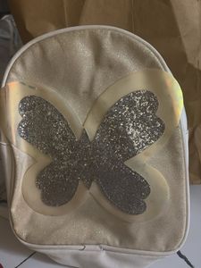 Stylish White Backpack