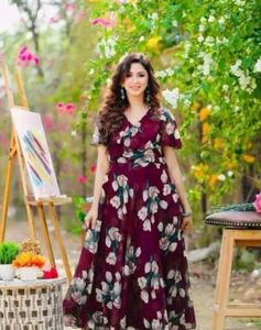 Trendy Graceful Women Gown