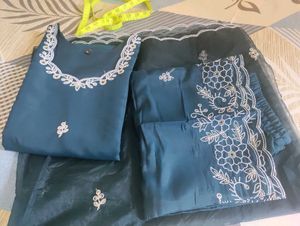 3 Pc Party Wear Suit