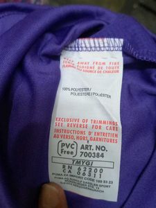 Puma Purple Long Sleeve Shirt
