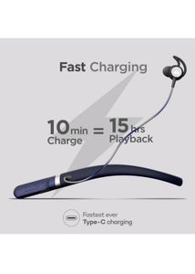 Boult FCharge Neckband With Anc Noise cancellation