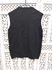 🎀OG Selected Homme Black Sweater Vest B