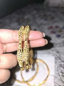 Gold Plated Bangles
