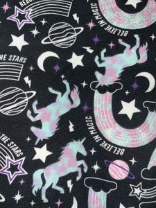 Unicorn Print T-shirt Dress