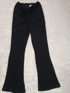 Navy Blue Flared Leggings