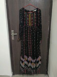 Floral Print Maxi Dress