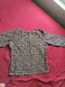 Leopard Print Top