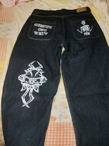 Dark Wash Wide Leg Jeans