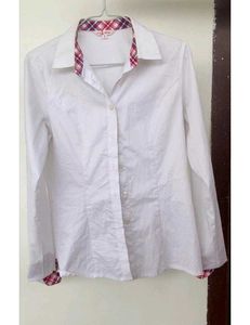 Pink Meile White Button Down