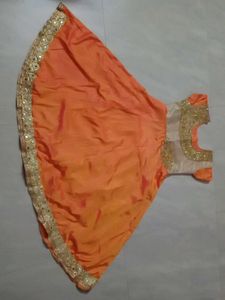 Orange Grand Dress