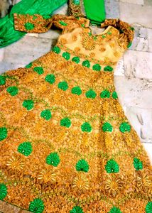 Best Gowns For Fastival 🥰Embroidered Dress