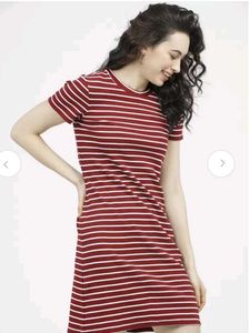 Striped T-Shirt Dress