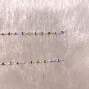 pure silver anklets (moti wala)