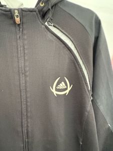Adidas Black Hoodie Jacket