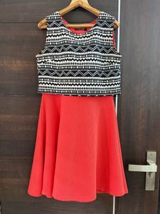 Abstract Mini Dress