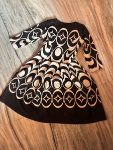 Girls&#39; Black &amp; White Dress