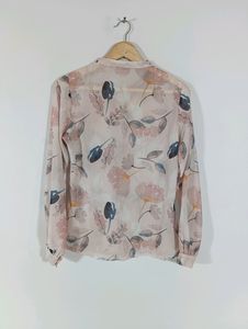 Pink Printed Casual Top (Women)