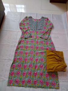 Kurti Pant Set