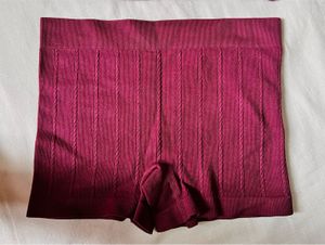 Burgundy Rib-Knit Lounge Co-ord Set