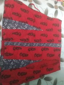 Red Maxi ❤ With Duppata