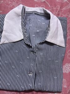 Vintage Striped Blouse