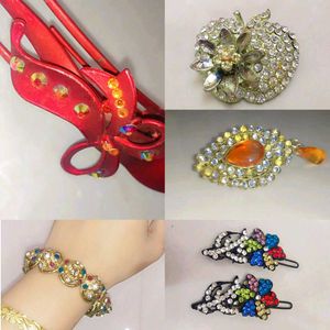 New Hair Accessories Vintage Costume Jewelry Bundl