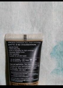 Faces Canada All Day Hydra Foundation