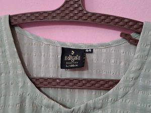 Striped Button-Front Dress
