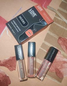 Love Earth Nude Lipsticks (Choose Any 1 Pack)
