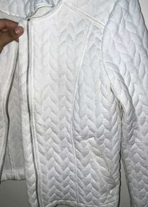 White Quilted Jacket