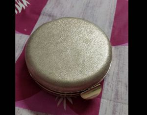 Elegant Gold Clutch/makeup Organiser