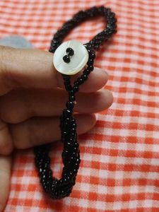 Imported|Mother Of Pearl Pendant|Beaded Chain