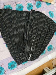 Striped Ethnic Flair Plazo