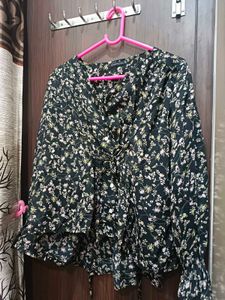 Beautiful Print Carft Hand Design Top 2XL