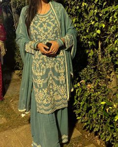 Elegant Embroidered Kurta Set