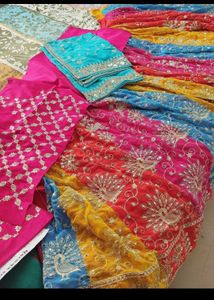 Semi Stitched Lehenga Set for women