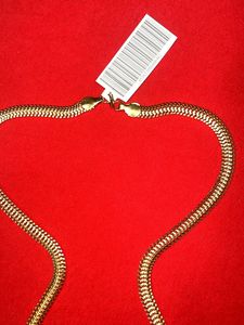 🐍 Snake Pattern Chain ( Unisex )