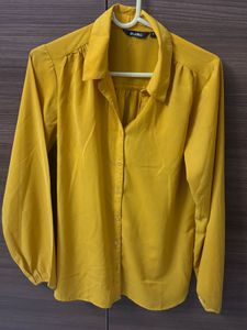 Zudio Mustard Button-Down Shirt