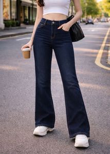 Flared Y2k Denim Jeans