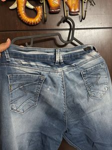 Slouchy Blue Jeans