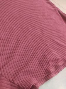SSS Off Shoulder Pink Crop Top