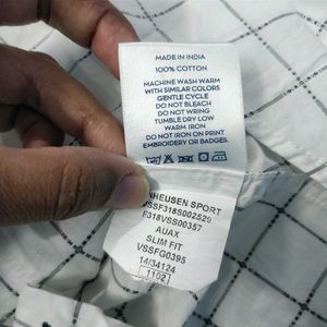 Van Heusen White Elegant Shirt Party/Casual