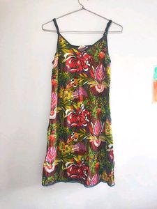 Colorful Print Dress