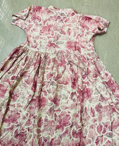 Floral Print Dress - XL Size