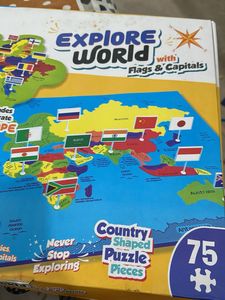 Explore World Puzzle - 75 Pieces